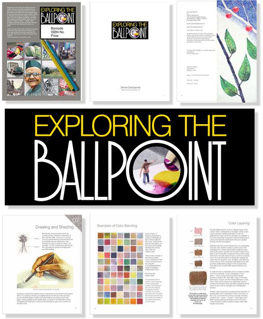 The book's contents and colour studies